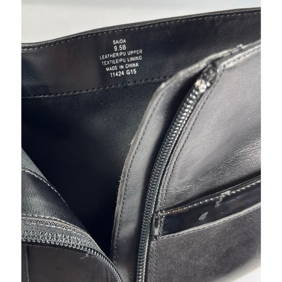 Ralph Lauren Lauren Women's Leather Saida Boot Black - Picture 10 of 10